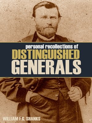 cover image of Personal Recollections of Distinguished Generals